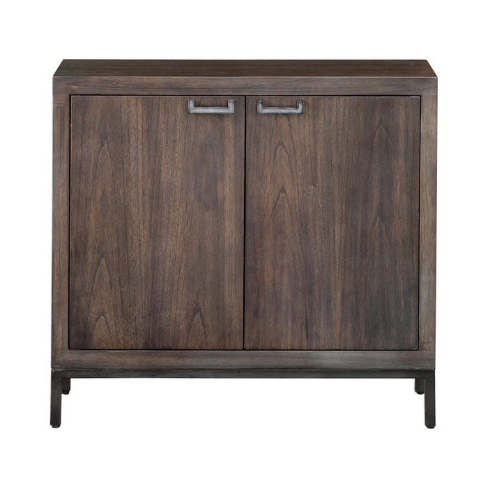 Uttermost 25866 Console Cabinet, Silver
