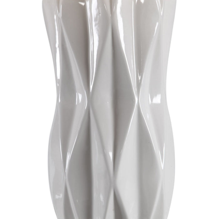 Uttermost 26204 One Light Table Lamp, Polished Nickel