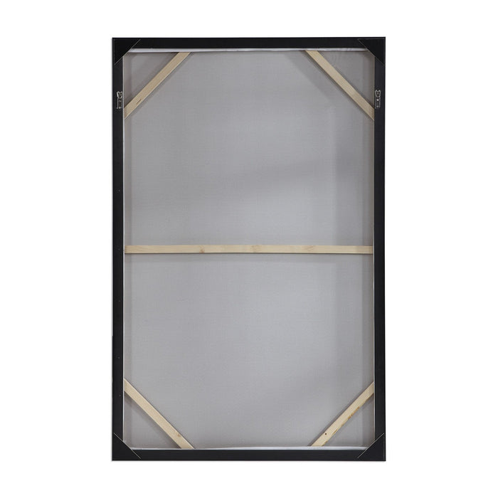 Uttermost 31418 Wall Art, Dark Medium And Light Gray, Blue Grays Cream