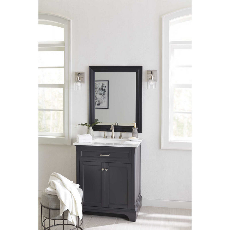 Progress Lighting P300226-009 One Light Bath & Vanity, Brushed Nickel