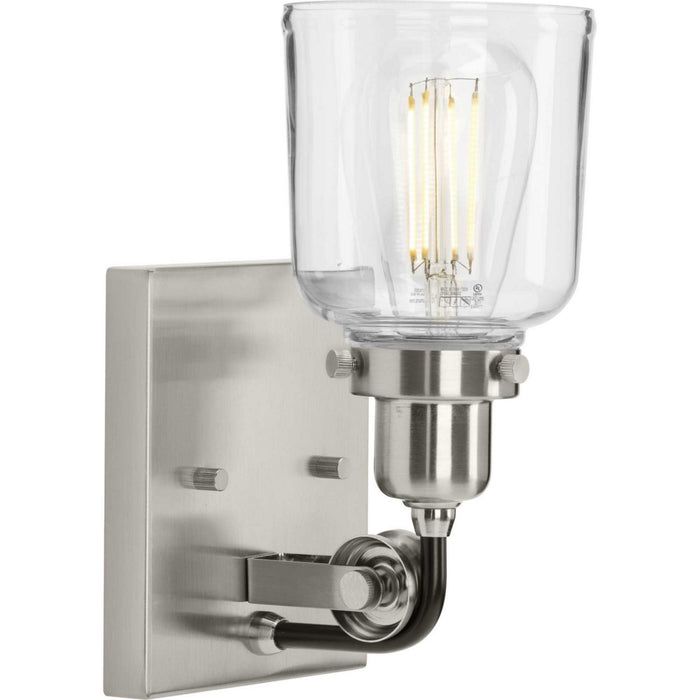 Progress Lighting P300226-009 One Light Bath & Vanity, Brushed Nickel