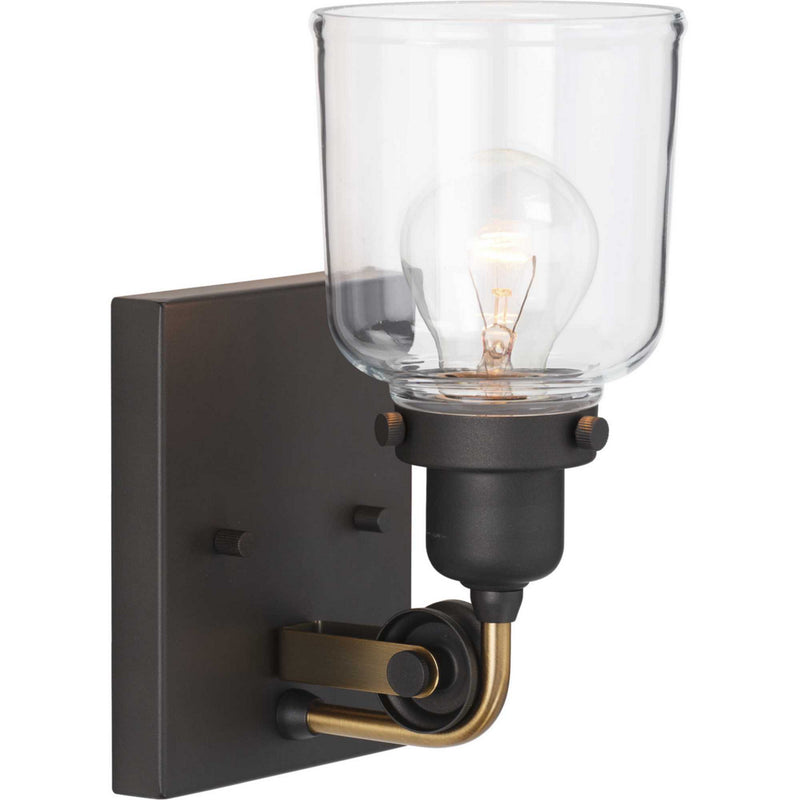 Progress Lighting P300226-143 One Light Bath & Vanity, Graphite