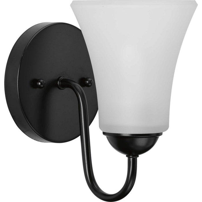 Progress Lighting P300233-031 One Light Bath Bracket, Black