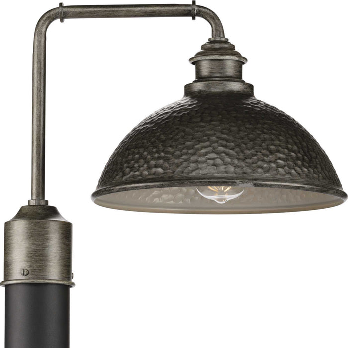 Progress Lighting P540032-103 One Light Post Lantern, Antique Pewter