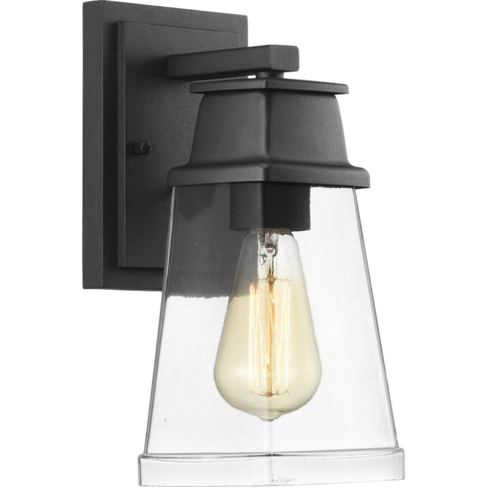 Progress Lighting P560099-031 One Light Wall Lantern, Black