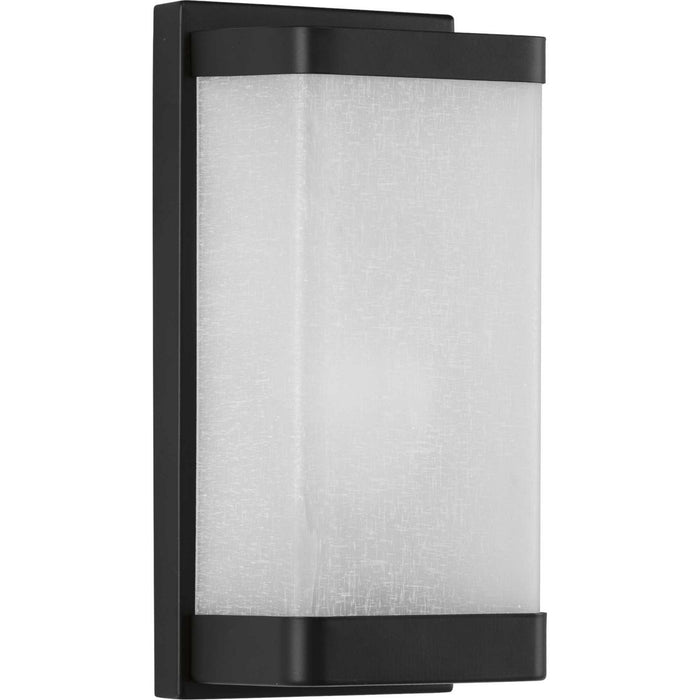 Progress Lighting P710072-031 One Light Wall Sconce, Black