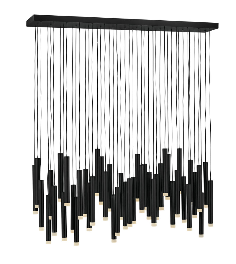 Fredrick Ramond FR49909BLK LED Linear Pendant, Black