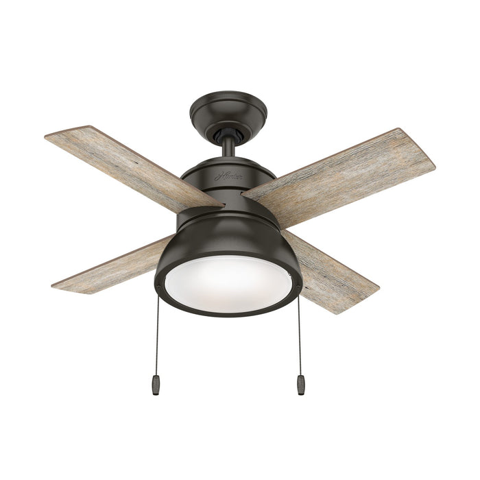 Hunter 59387 36" Ceiling Fan, Noble Bronze