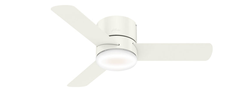 Hunter 59452 44" Ceiling Fan, Fresh White