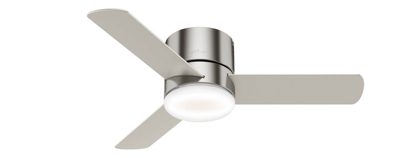 Hunter 59454 44" Ceiling Fan, Brushed Nickel