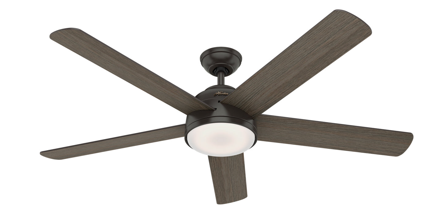 Hunter 59485 60" Ceiling Fan, Noble Bronze