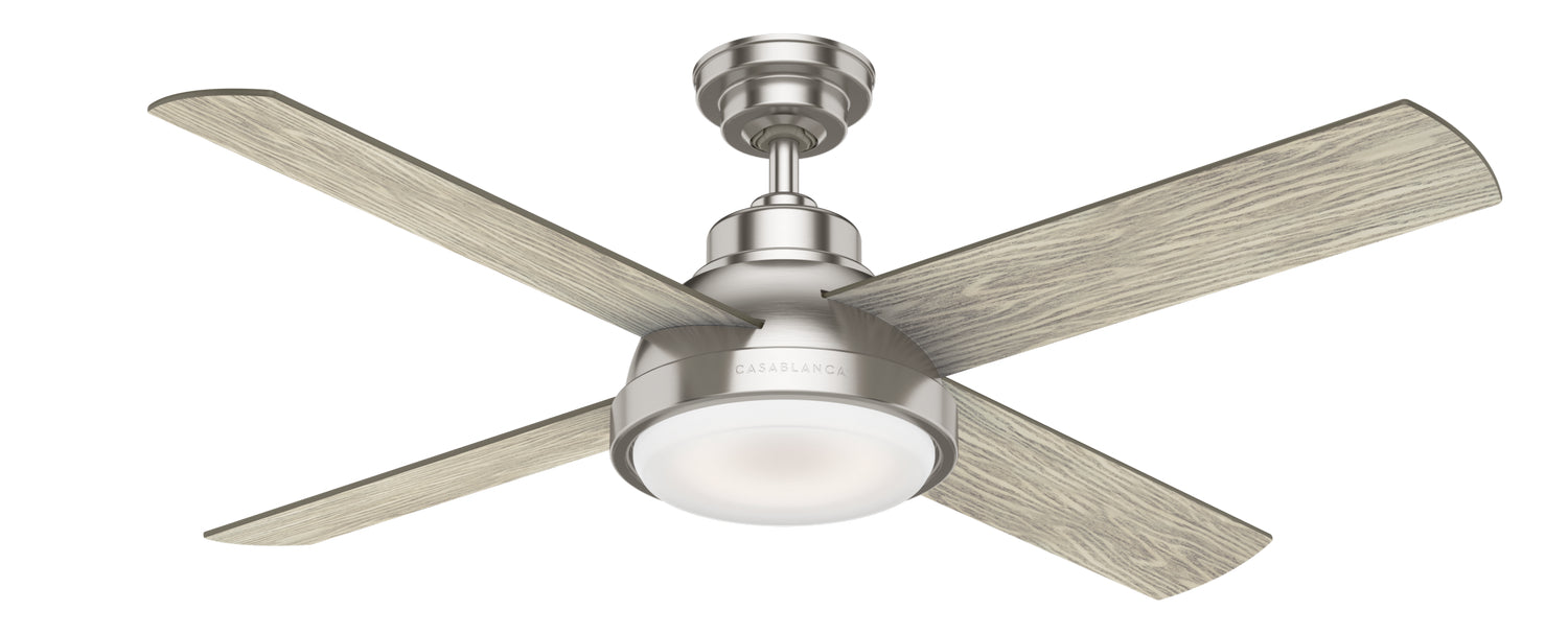 Casablanca 59433 54"Ceiling Fan, Brushed Nickel