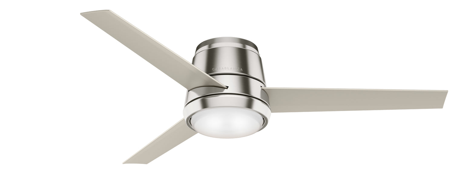 Casablanca 59573 54"Ceiling Fan, Brushed Nickel