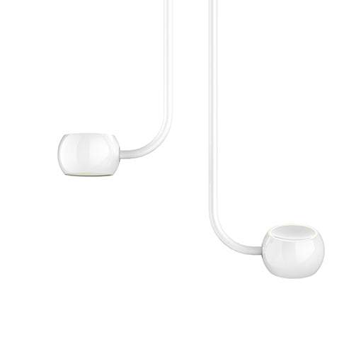 Kuzco Lighting MP46608-GWH LED Pendant, Gloss White