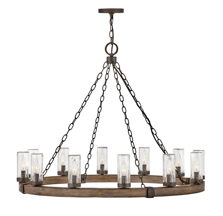 Hinkley 29207SQ LED Outdoor Lantern, Sequoia