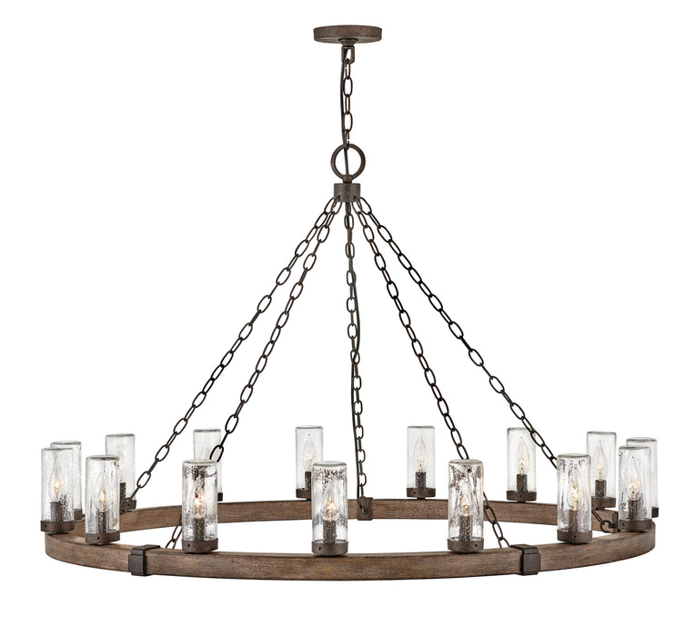 Hinkley 29209SQ LED Outdoor Lantern, Sequoia