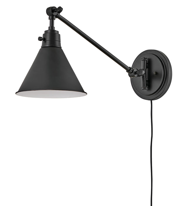 Hinkley 3690BK LED Wall Sconce, Black