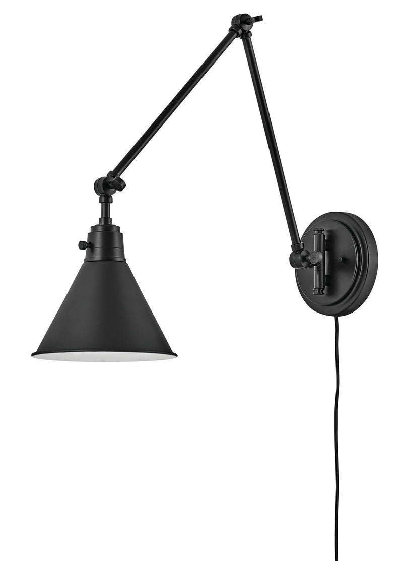 Hinkley 3692BK LED Wall Sconce, Black