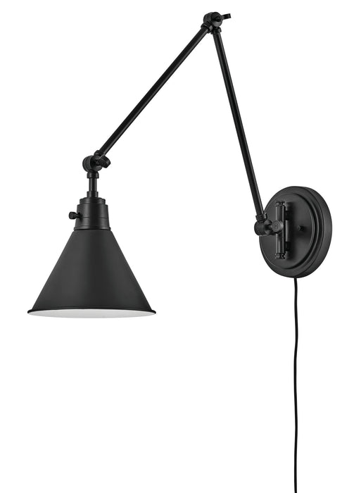 Hinkley 3692BK LED Wall Sconce, Black