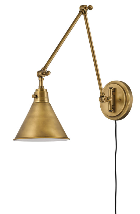 Hinkley 3692HB LED Wall Sconce, Heritage Brass