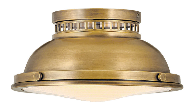 Hinkley 4081HB LED Foyer Pendant, Heritage Brass