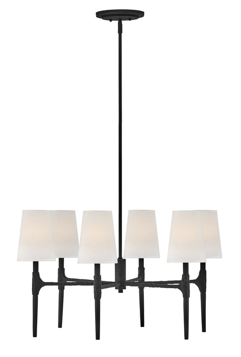 Hinkley 4466BK LED Chandelier, Black