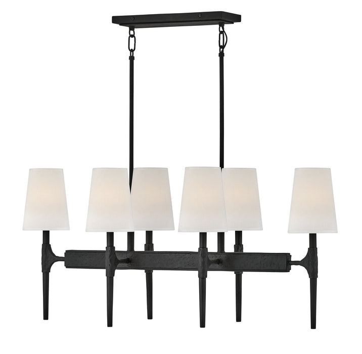 Hinkley 4468BK LED Chandelier, Black