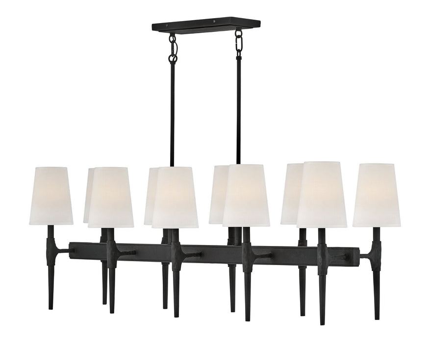 Hinkley 4469BK LED Chandelier, Black