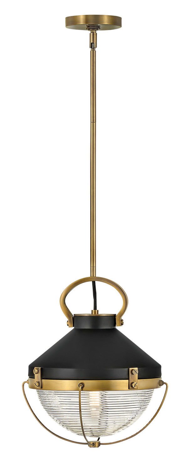 Hinkley 4847HB LED Pendant, Heritage Brass