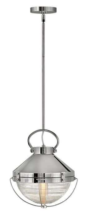Hinkley 4847PN LED Pendant, Polished Nickel