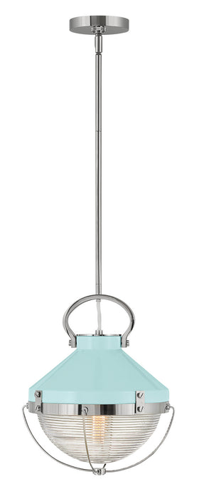 Hinkley 4847PN-REB LED Pendant, Polished Nickel
