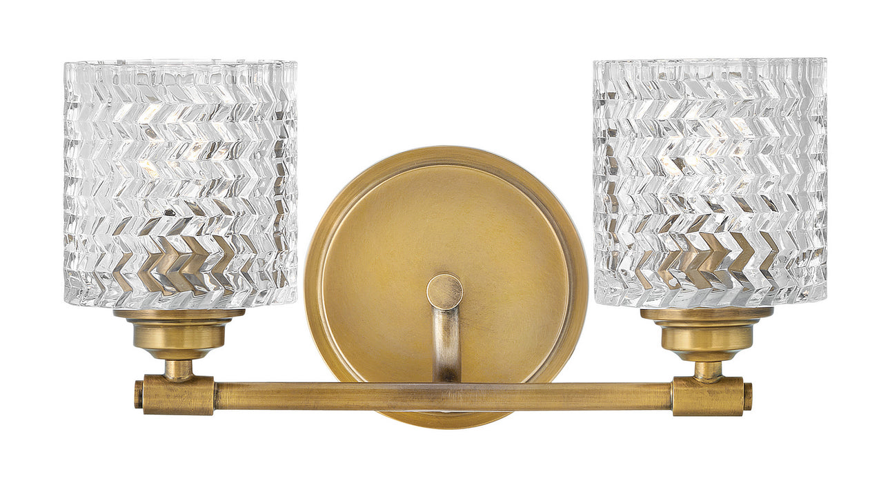 Hinkley 5042HB LED Bath, Heritage Brass