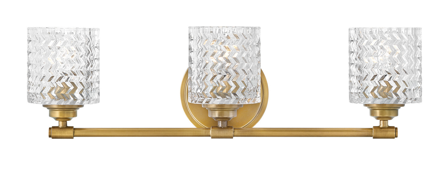 Hinkley 5043HB LED Bath, Heritage Brass