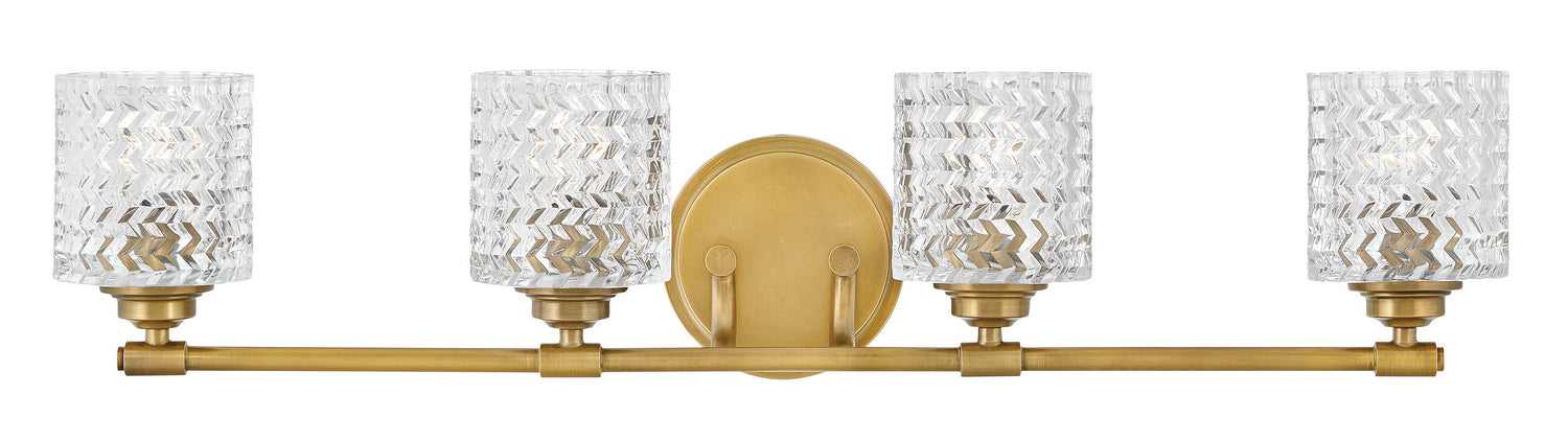 Hinkley 5044HB LED Bath, Heritage Brass