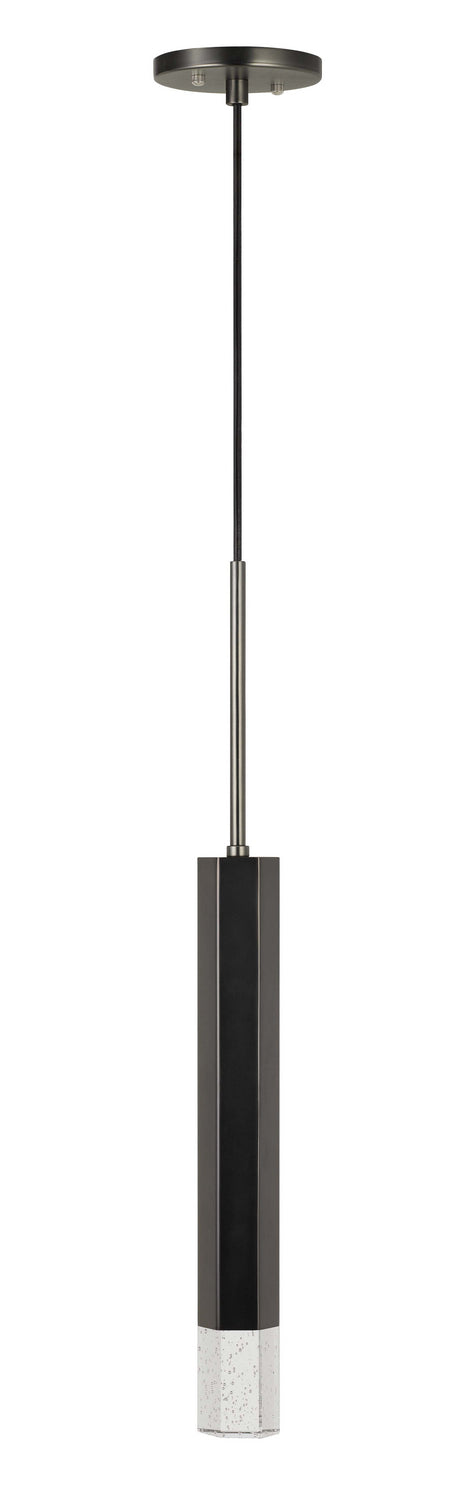 Cal Lighting FX-3723-1P-GM LED Pendant, Gun Metal