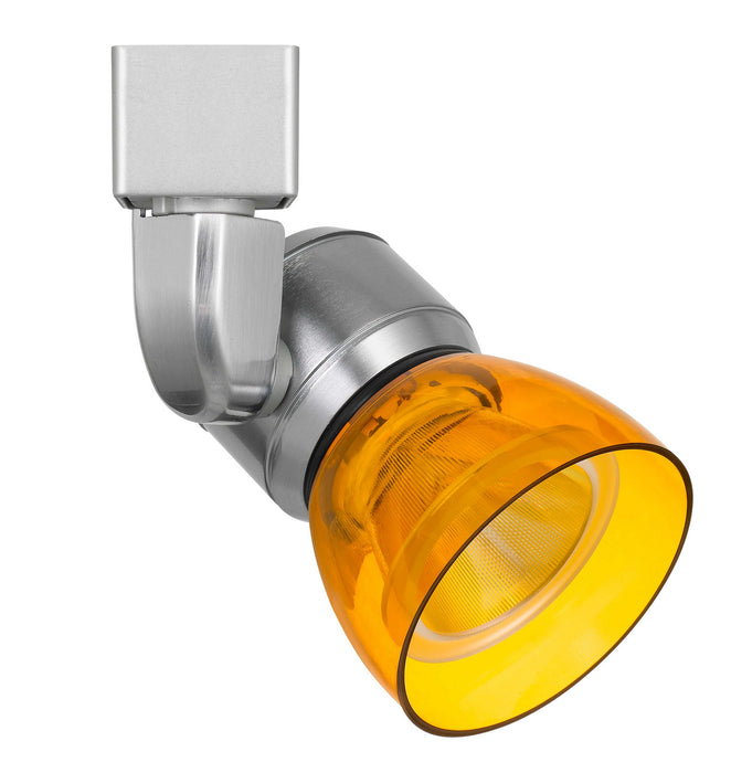 Cal Lighting HT-888BS-AMBCLR LED Track Fixture, Brushed Steel