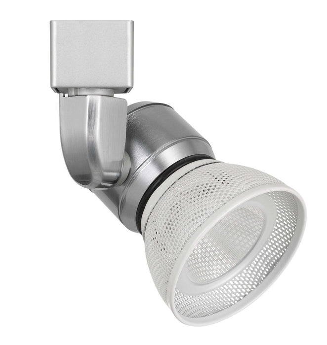 Cal Lighting HT-888BS-MESHWH LED Track Fixture, Brushed Steel