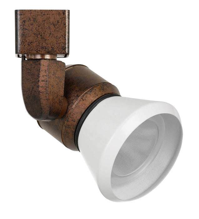 Cal Lighting HT-888RU-CONEWH LED Track Fixture, Rust