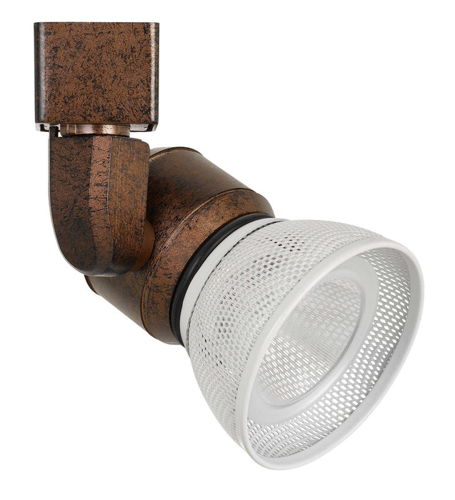 Cal Lighting HT-888RU-MESHWH LED Track Fixture, Rust