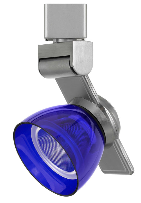 Cal Lighting HT-999BS-BLUCLR LED Track Fixture, Brushed Steel