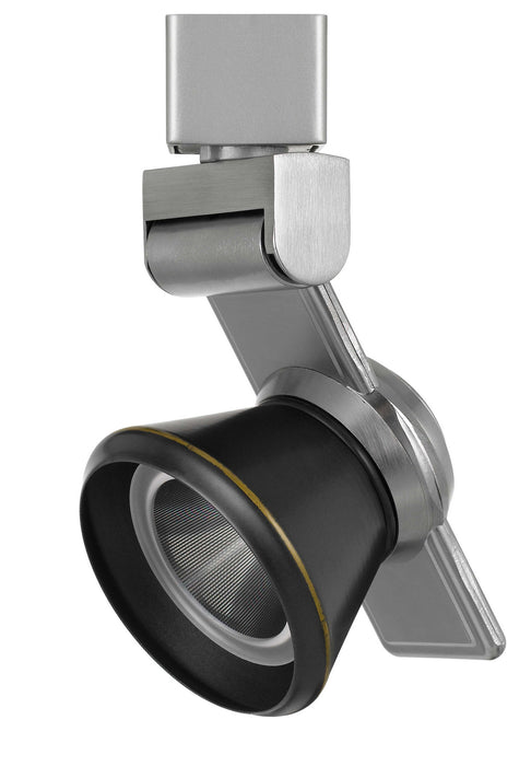Cal Lighting HT-999BS-CONEDB LED Track Fixture, Brushed Steel