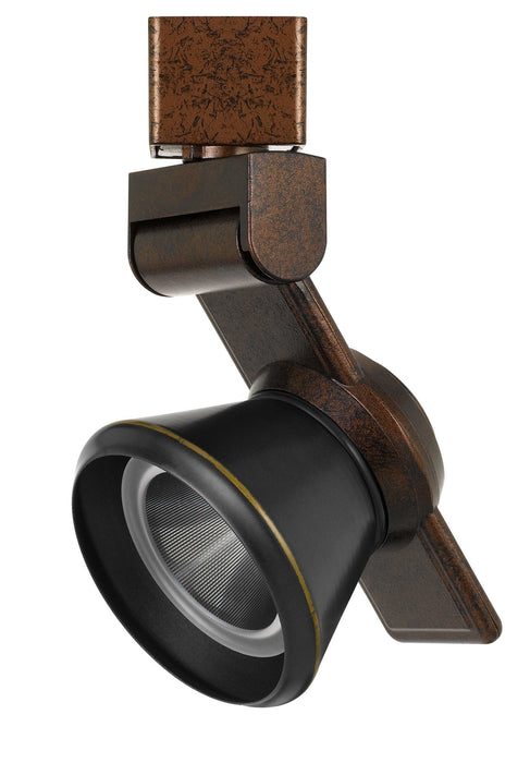 Cal Lighting HT-999RU-CONEDB LED Track Fixture, Rust
