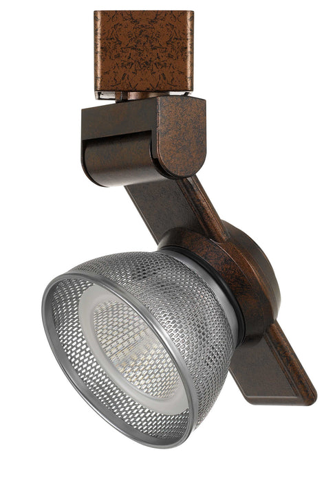 Cal Lighting HT-999RU-MESHBS LED Track Fixture, Rust