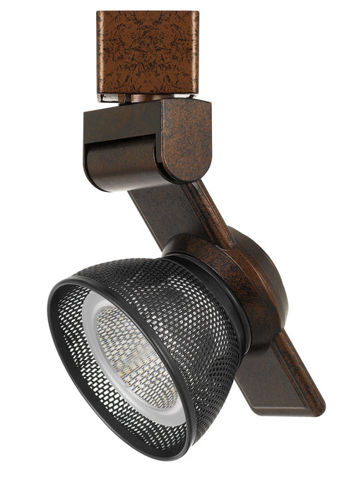 Cal Lighting HT-999RU-MESHDB LED Track Fixture, Rust