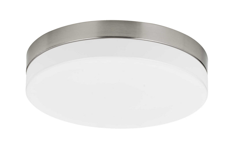 Cal Lighting LA-705 LED Flush Mount, Brushed Steel