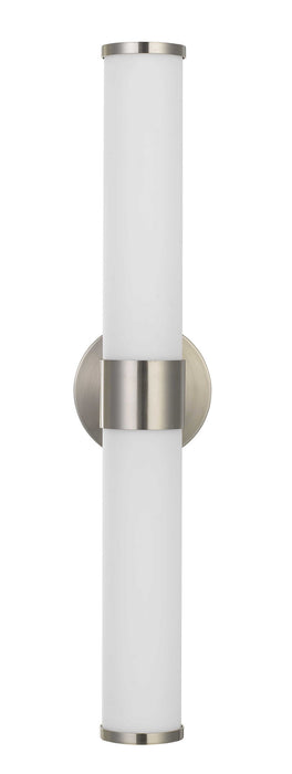 Cal Lighting LA-8606-2 LED Vanity, brushed Steel