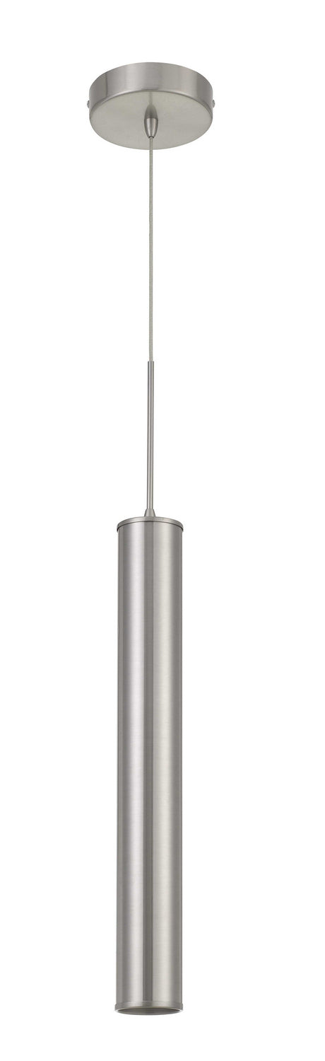 Cal Lighting UP-1116 LED Pendant, Brushed Steel