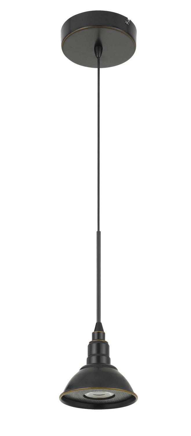 Cal Lighting UP-1119 LED Pendant, Dark Bronze