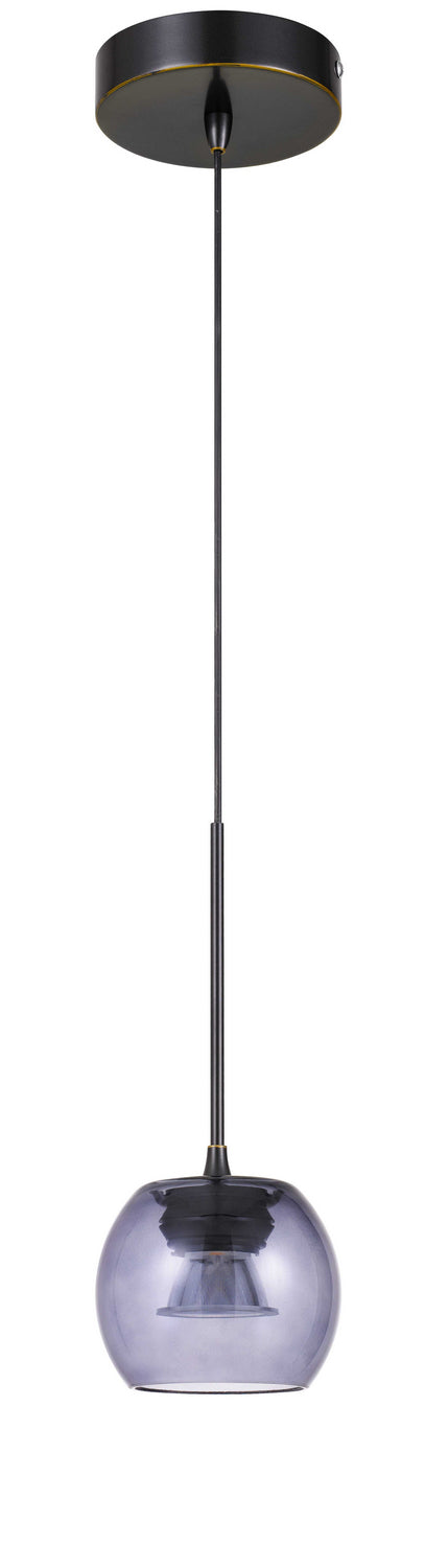 Cal Lighting UP-1120 LED Pendant, Dark Bronze