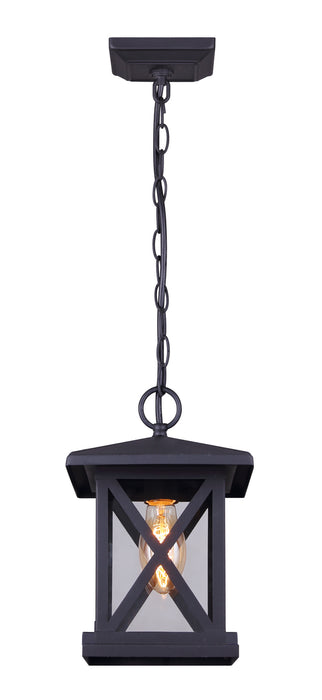 Canarm IOL399BK One Light Outdoor Pendant, Black